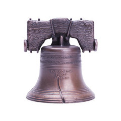 The Liberty Bell.