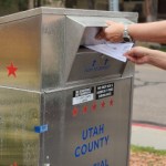Voting by mail in 2023 Orem primary election.